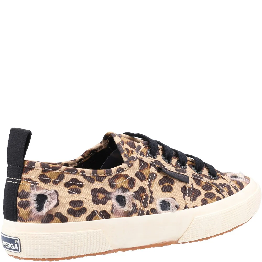 Superga 2750 Ripped Leopard Shoe - Image 2