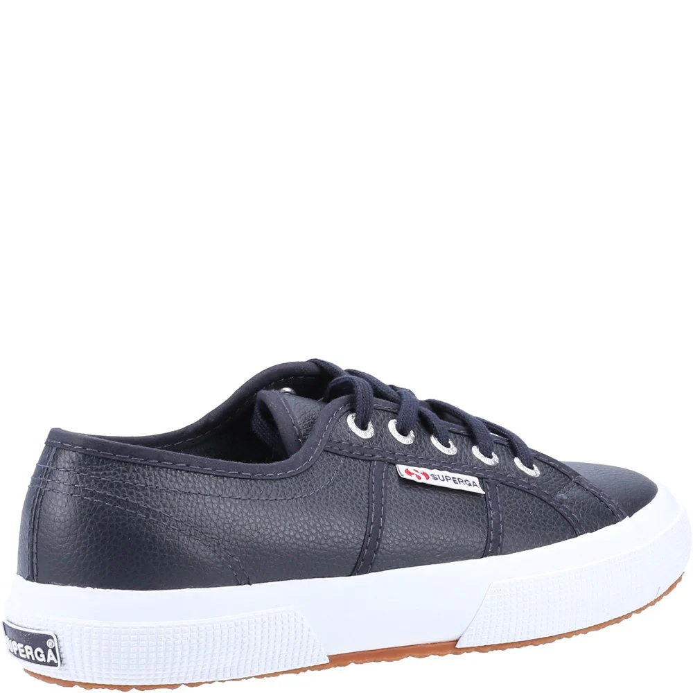 Superga 2750 Tumbled Leather Shoe - Image 2