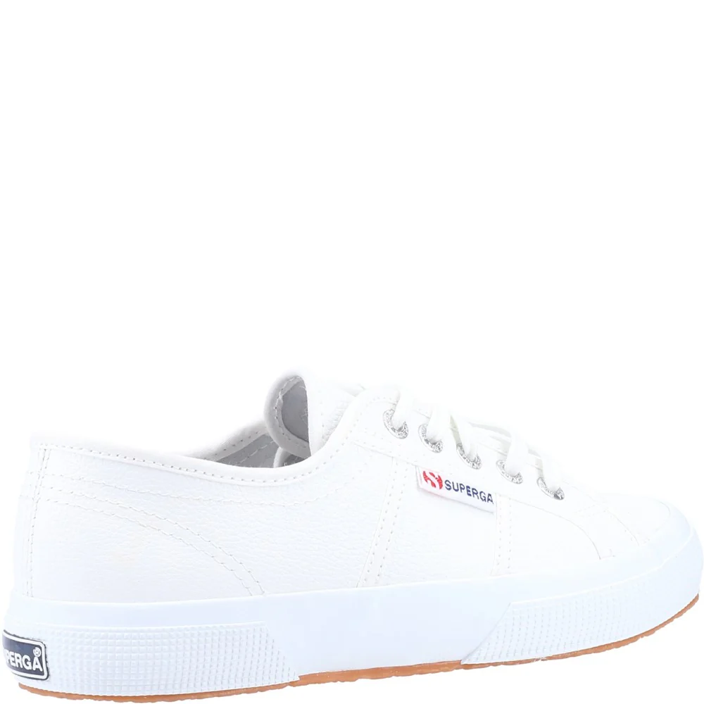 Superga 2750 Tumbled Leather Shoe - Image 2