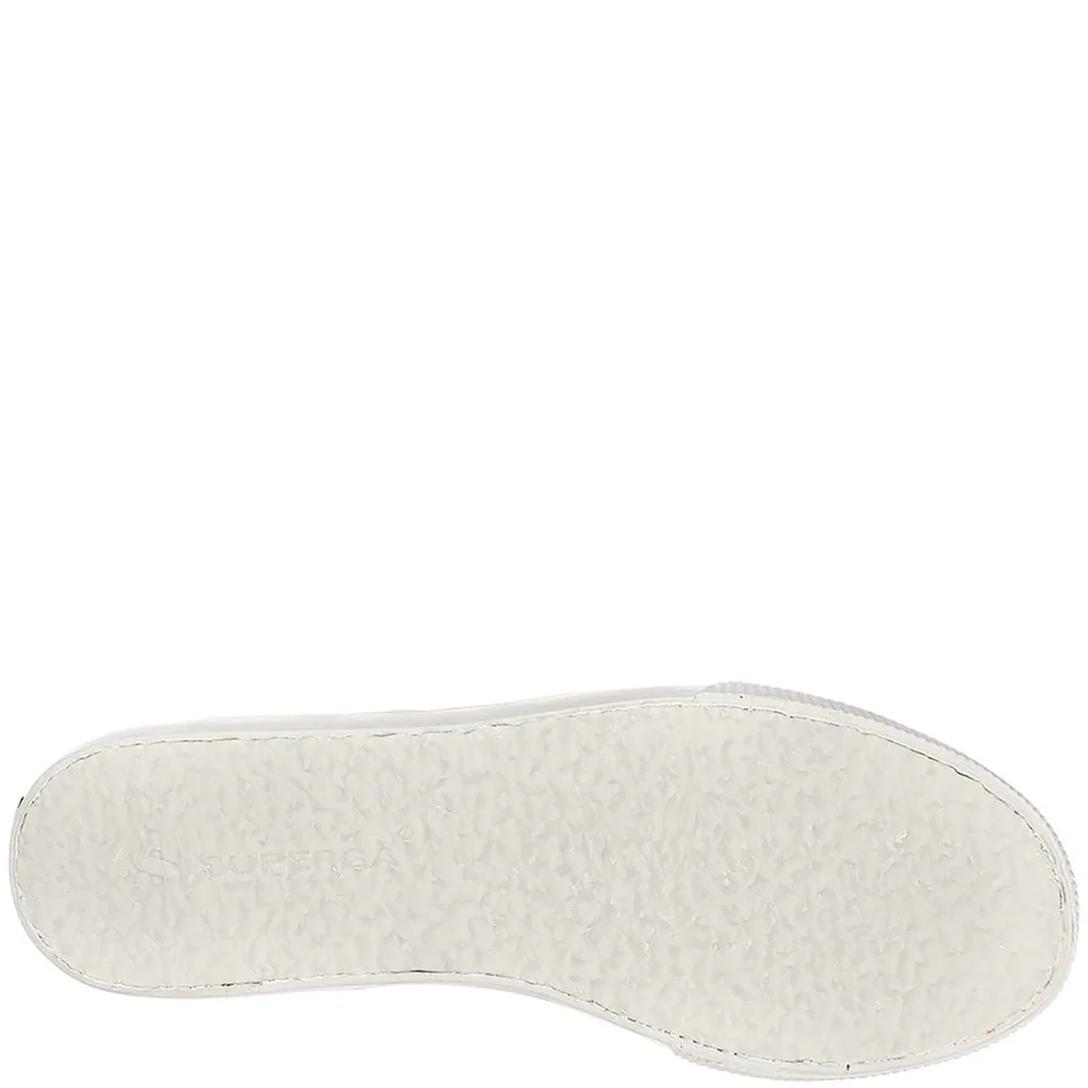 Superga 2790 Tumbled Leather Trainer - Image 3