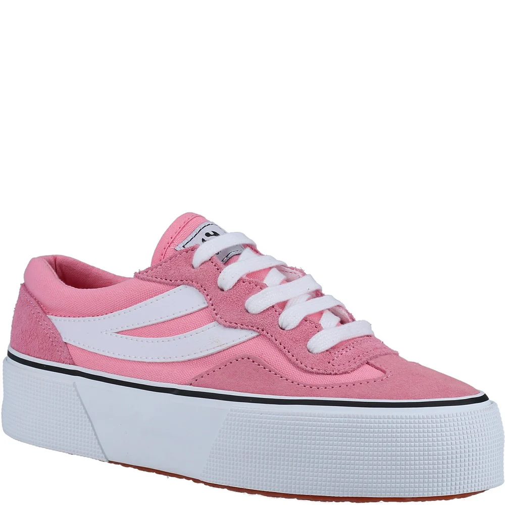 Superga 3041 Revolley Colorblock Platform Trainer
