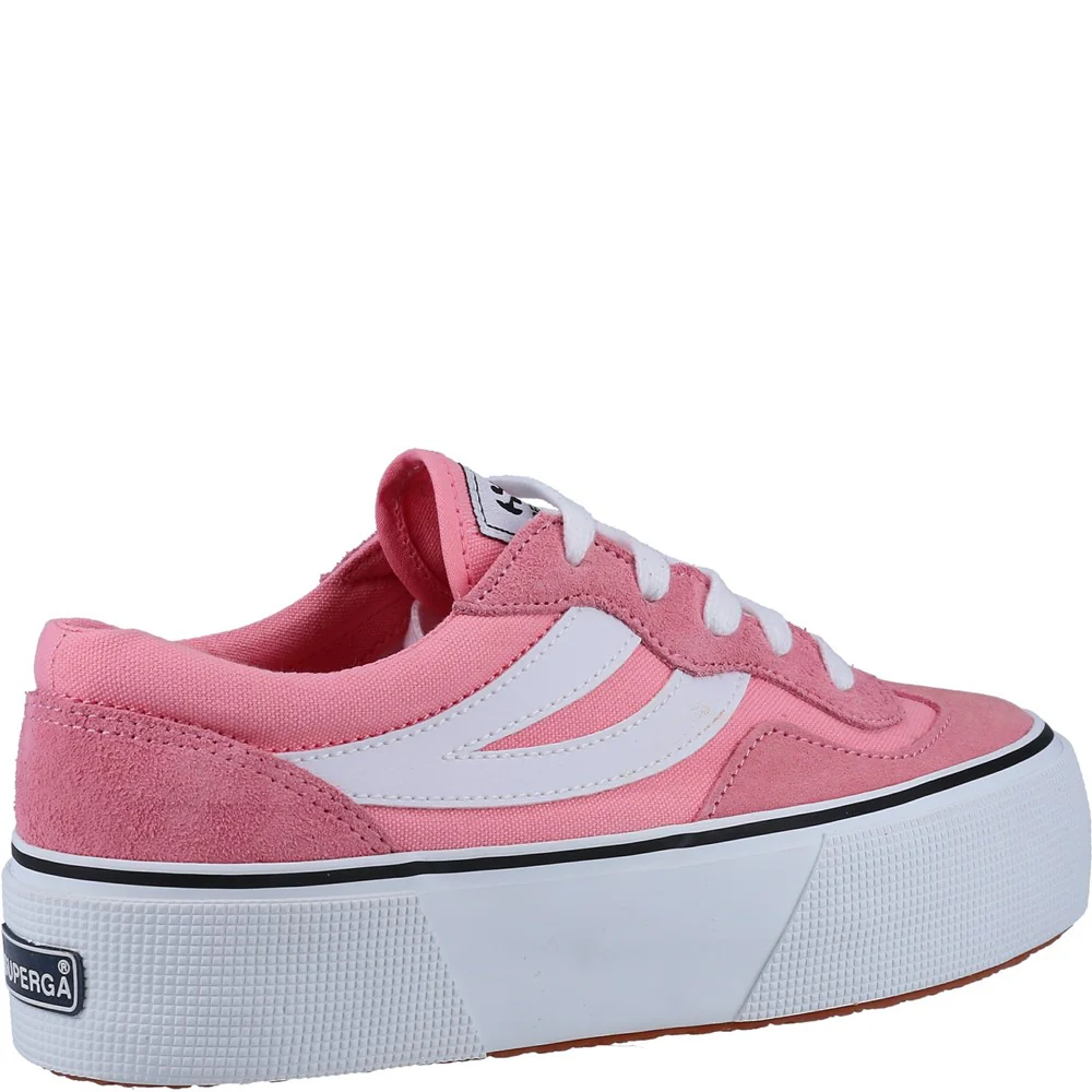 Superga 3041 Revolley Colorblock Platform Trainer - Image 2