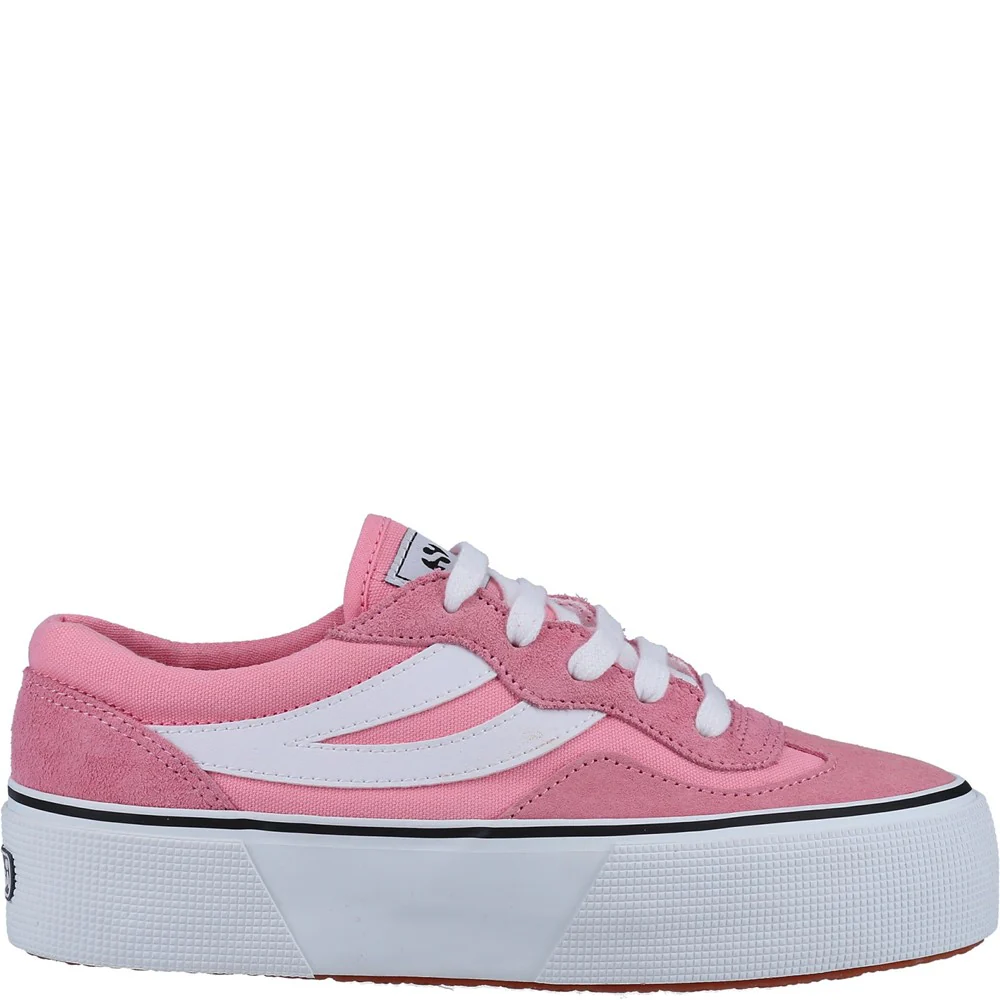 Superga 3041 Revolley Colorblock Platform Trainer - Image 4