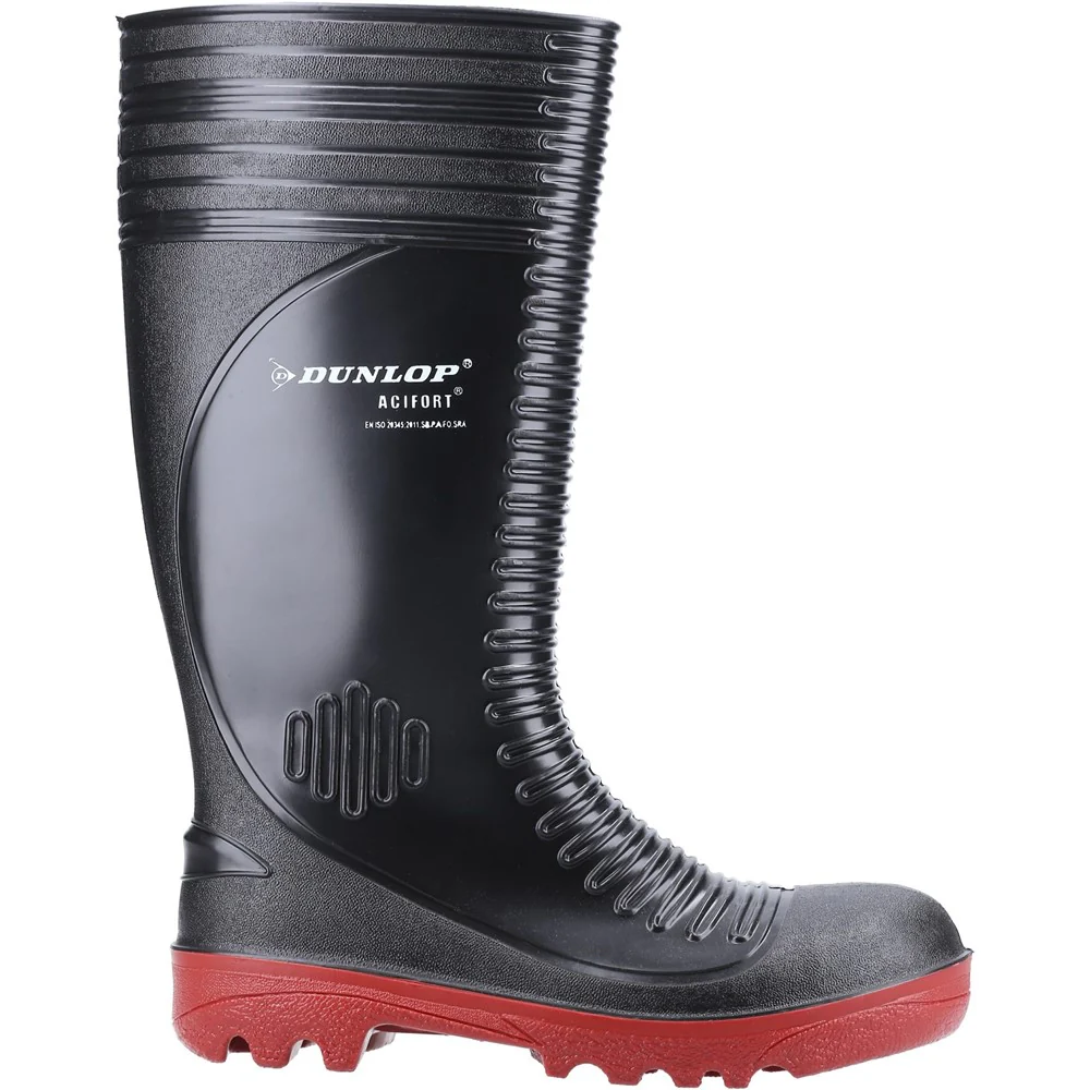 Dunlop Acifort Ribbed Full Safety Wellington - Image 5