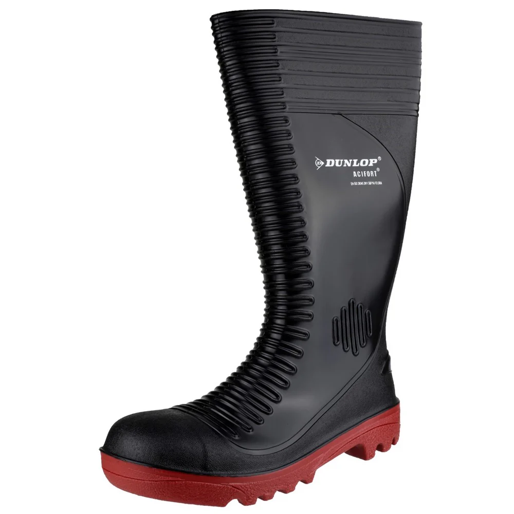 Dunlop Acifort Ribbed Full Safety Wellington - Image 6