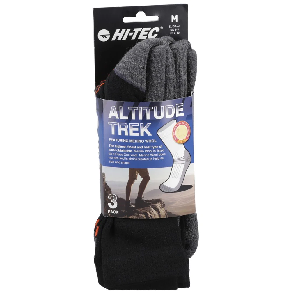 Hi-Tec Altitude Trek Merino 3 Pack - Image 3