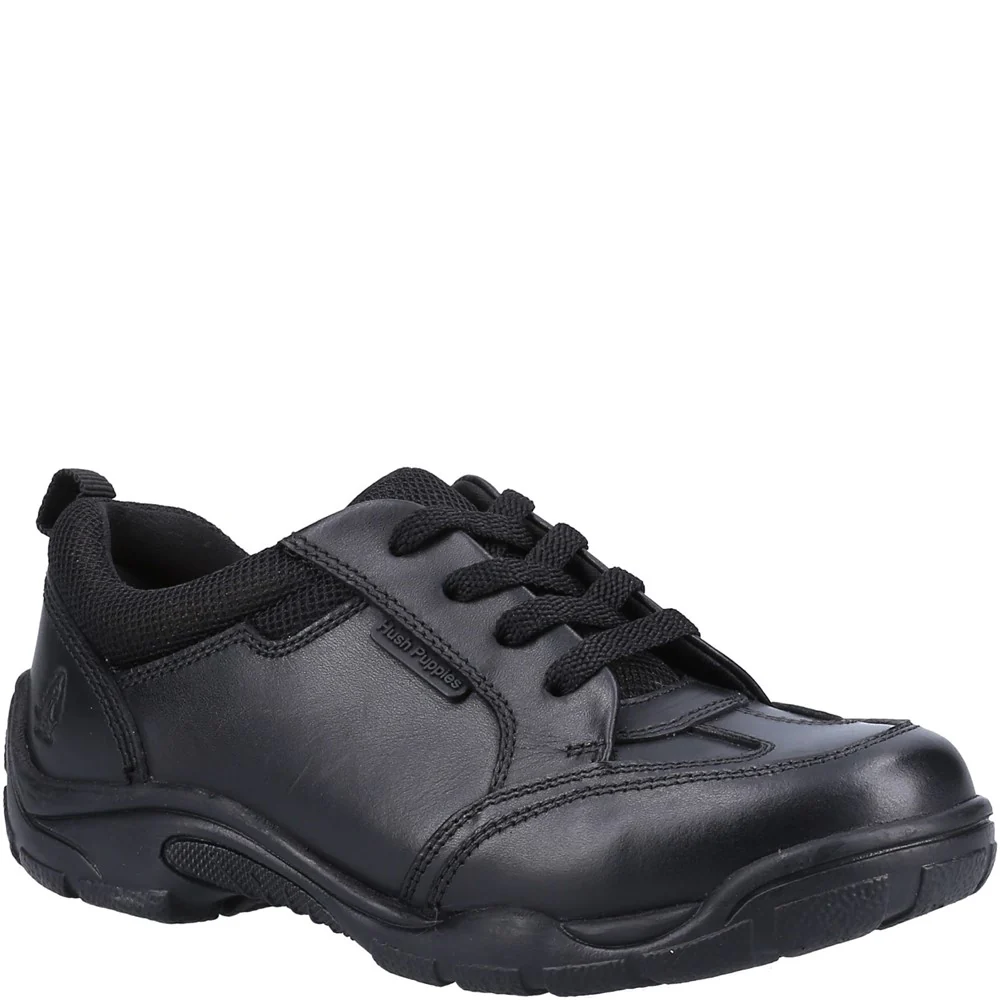 Hush Puppies Alvin Senior School Shoes