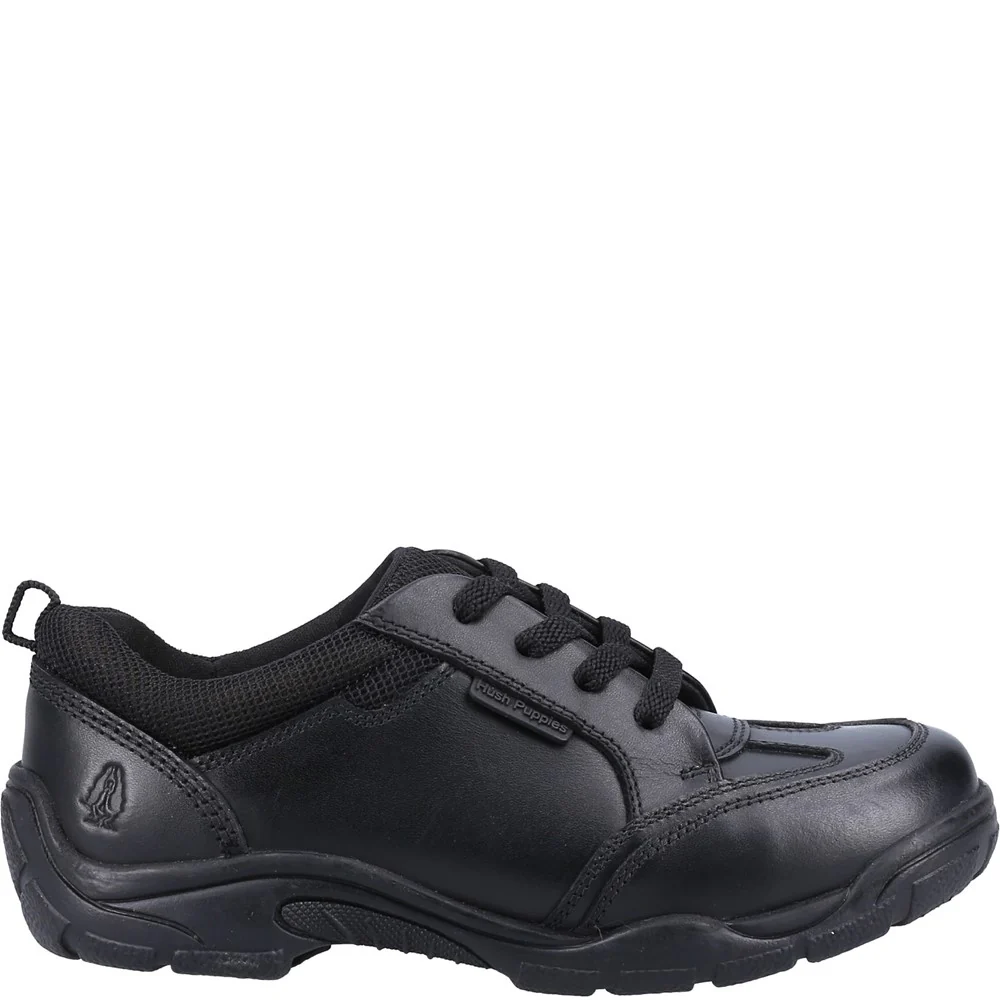 Hush Puppies Alvin Senior School Shoes - Image 4
