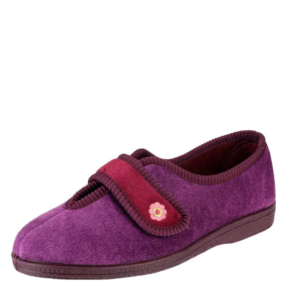 Mirak Andrea Touch Fastening Slipper - Image 5