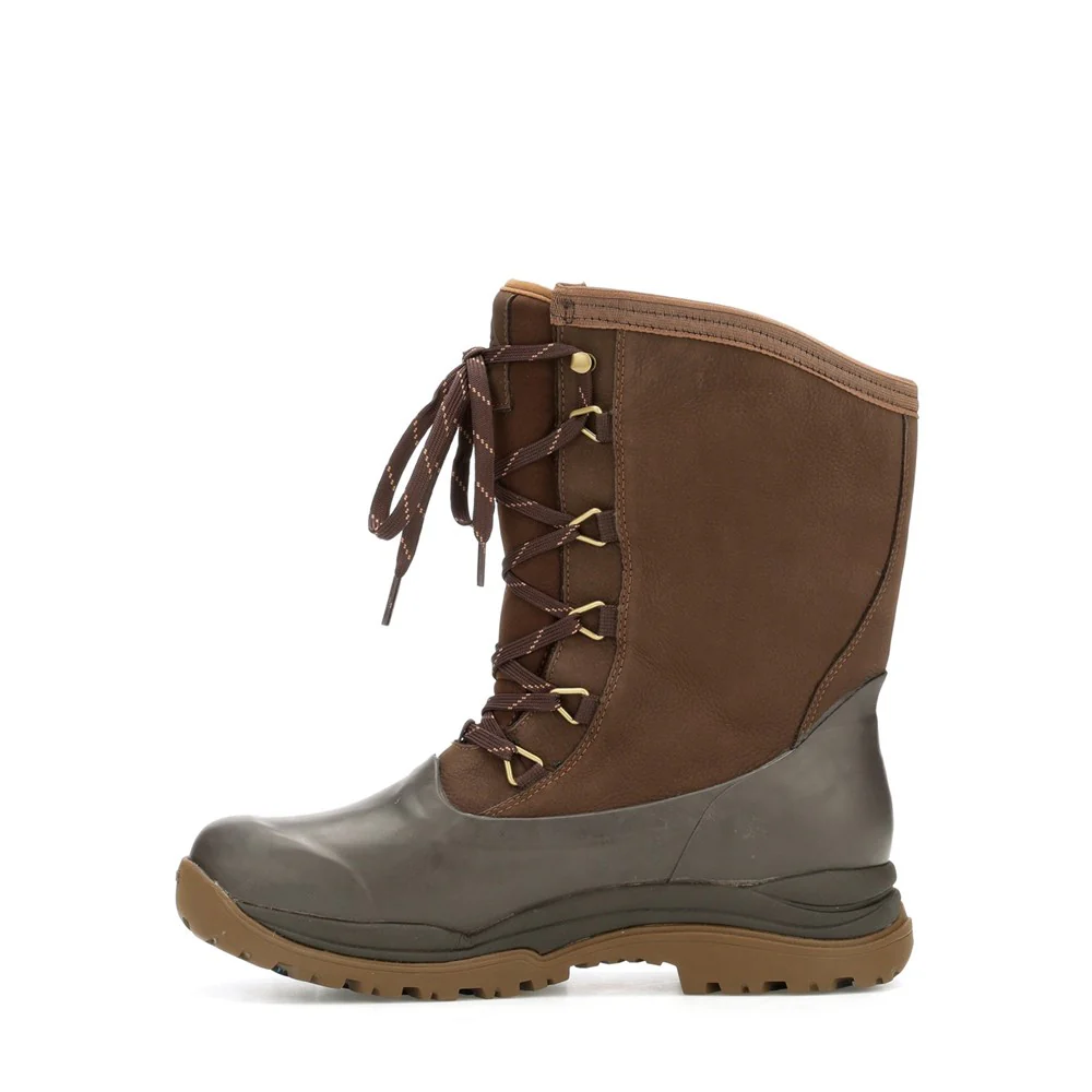 Muck Boots Arctic Outpost Leather Vibram Grip Short Boots - Image 3