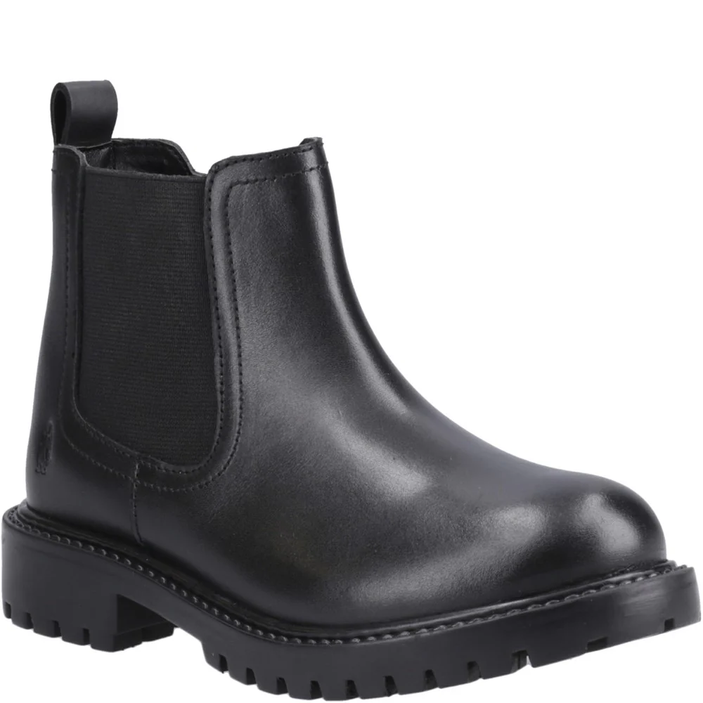 Hush Puppies Ariella Chelsea Junior School Shoes