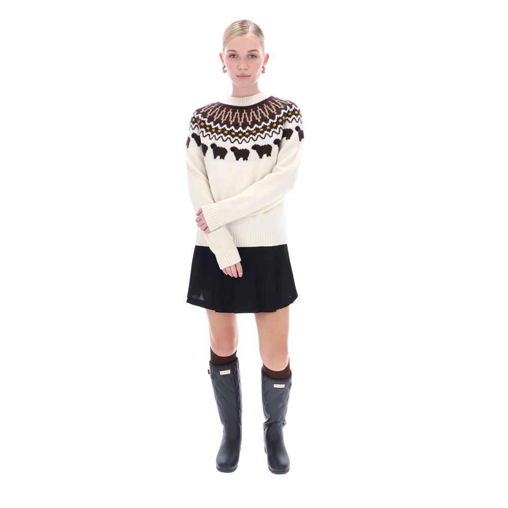 Hunter Ashie Crew Fair Isle Knit - Image 3