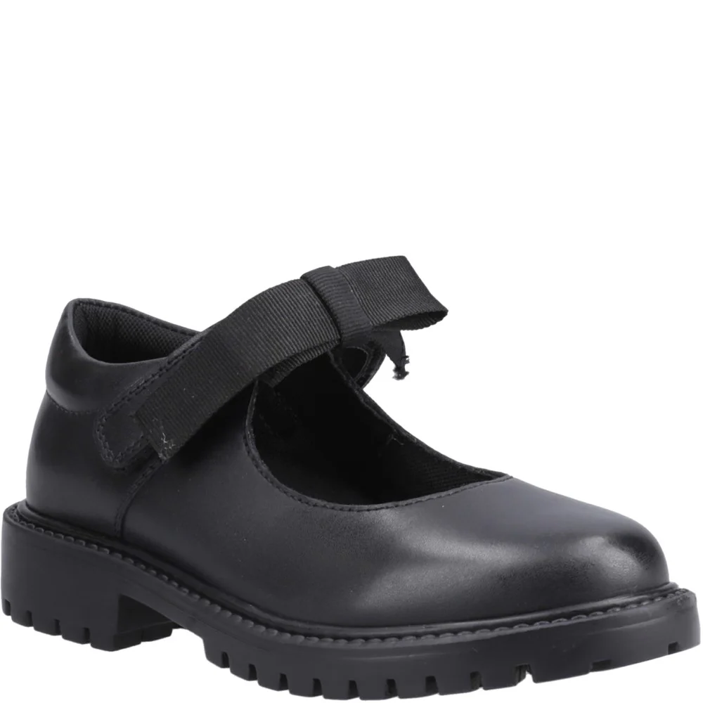 Hush Puppies Astrid Bow XL Senior School Shoes