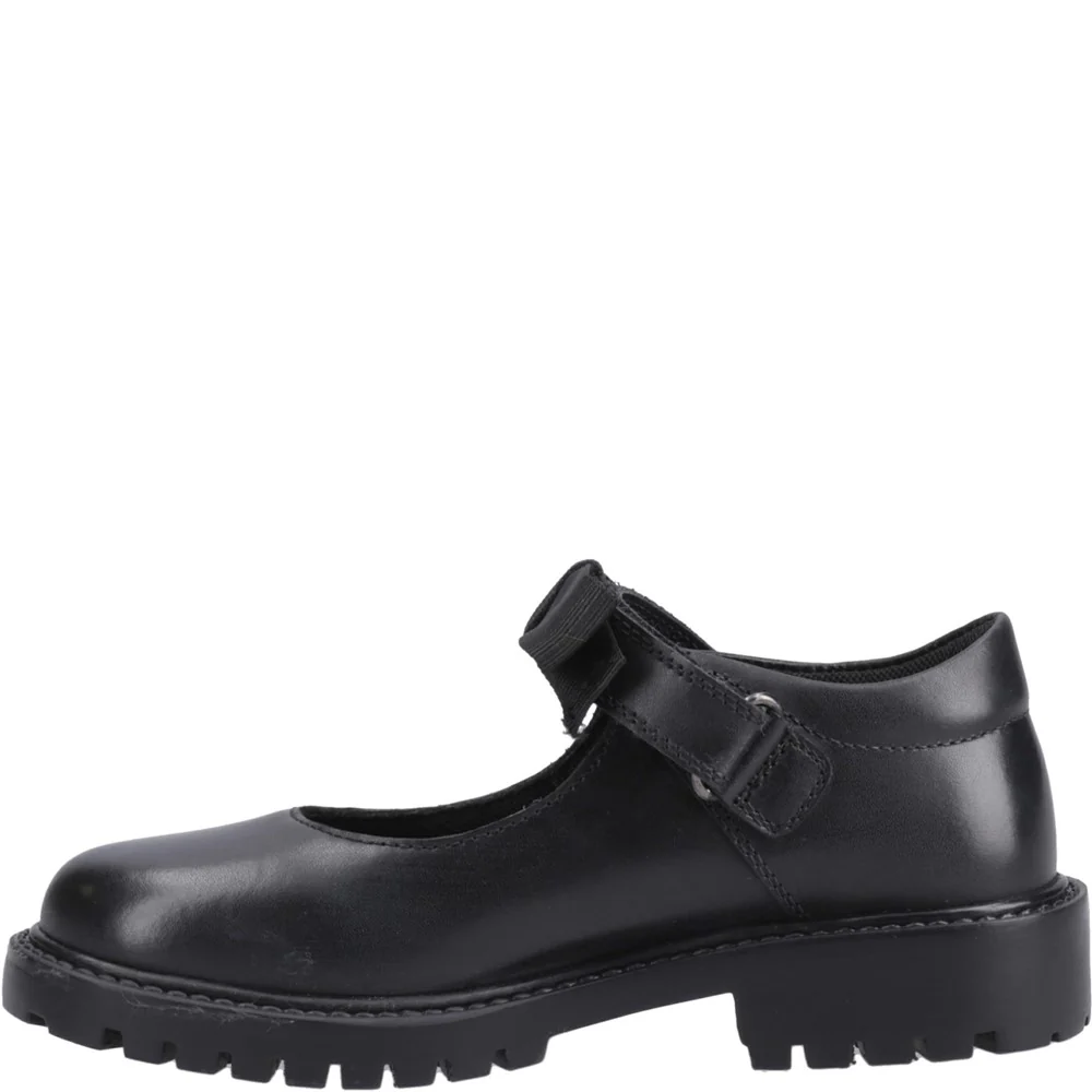 Hush Puppies Astrid Bow XL Senior School Shoes - Image 4