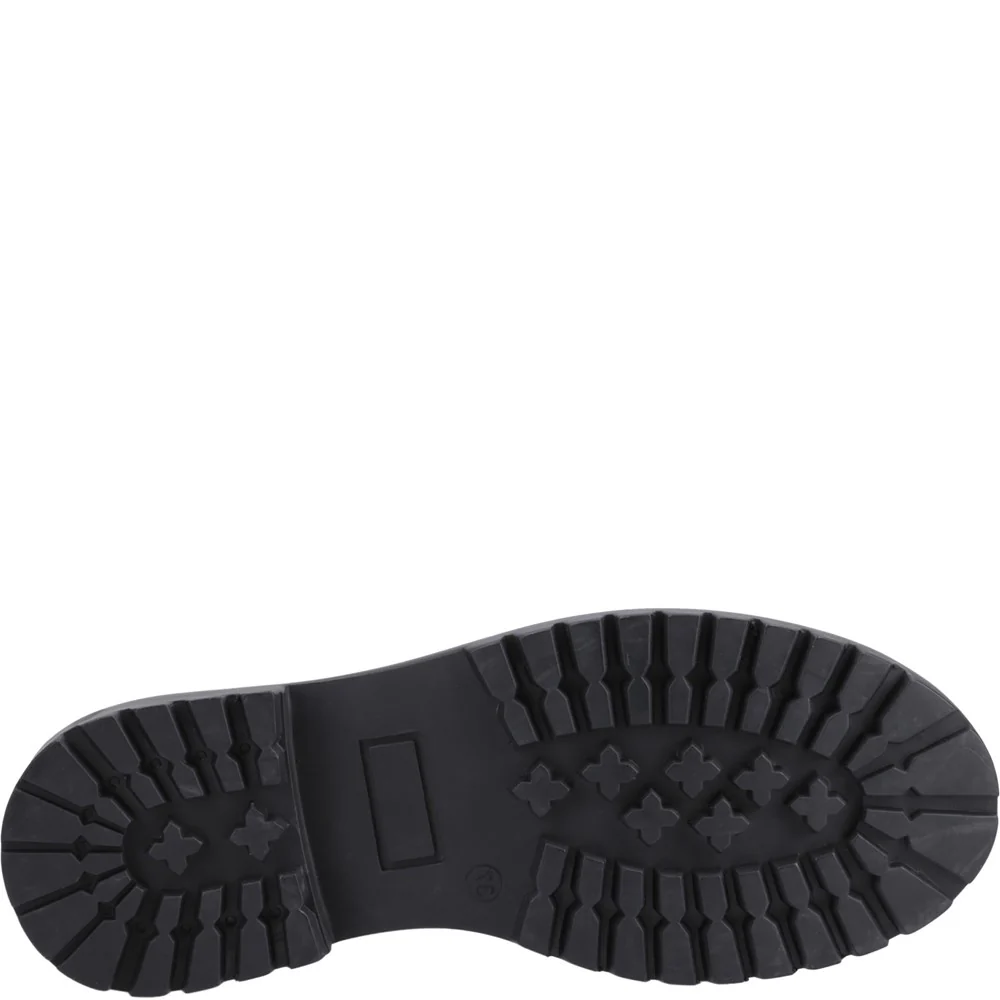 Hush Puppies Athena Patent XL Senior School Shoes - Image 3