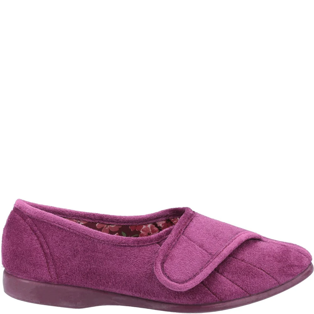 GBS Audrey Touch Fastening Slipper - Image 5