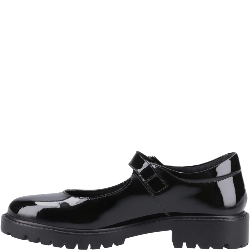 Hush Puppies Aurora Patent Senior School Shoes - Image 4