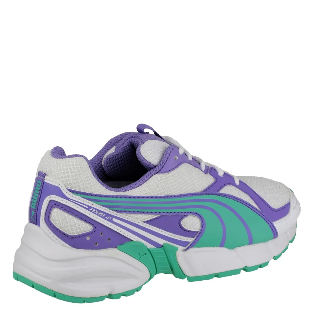 Puma Axis Mesh V2 Lace Up Boys Trainers - Image 2