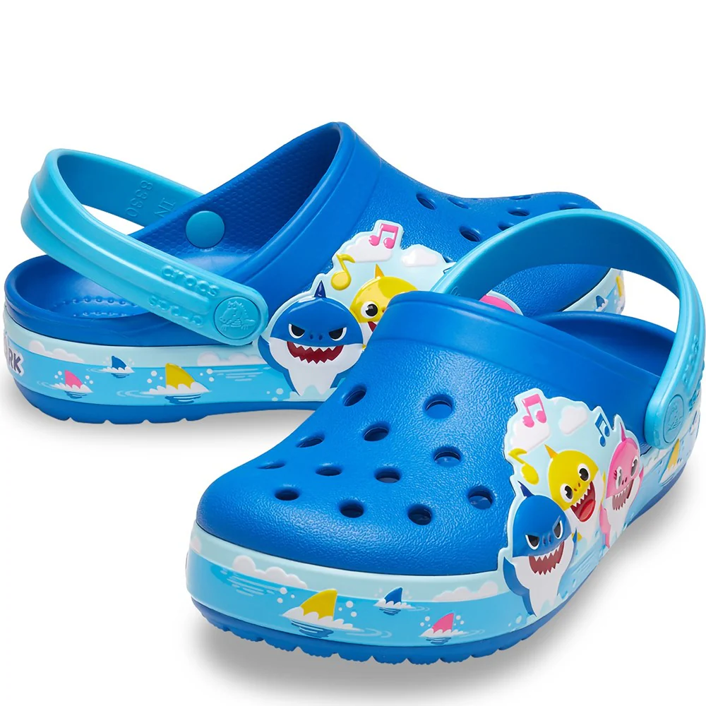 Crocs Toddler Baby Shark Band Clog - Image 3