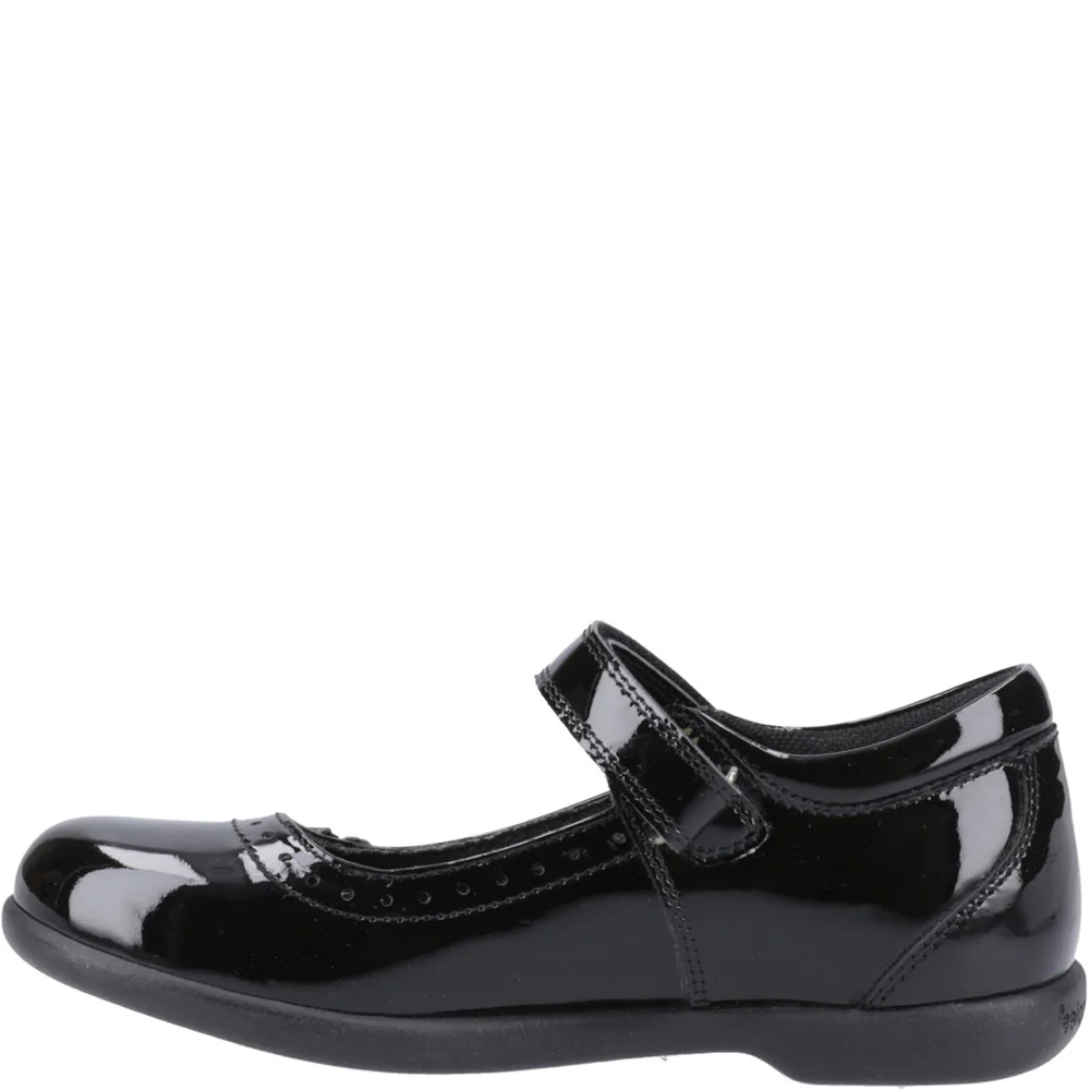 Hush Puppies Bethany Patent Senior School Shoes - Image 4