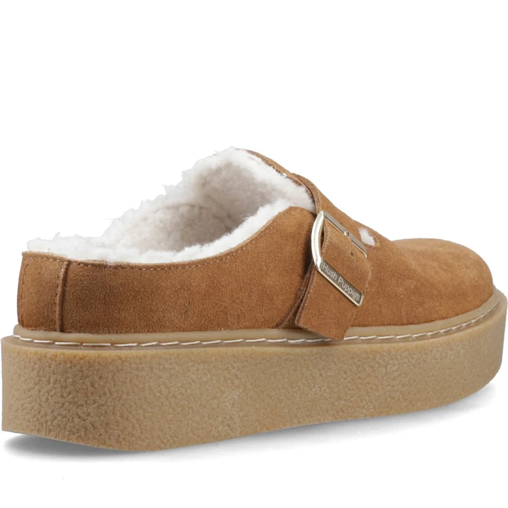Hush Puppies Blanche Fur Mules - Image 2