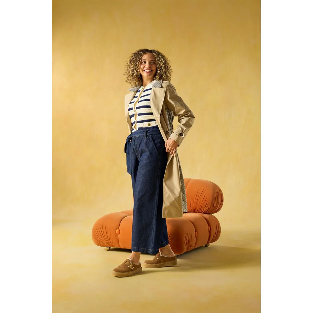 Hush Puppies Blanche Fur Mules - Image 6