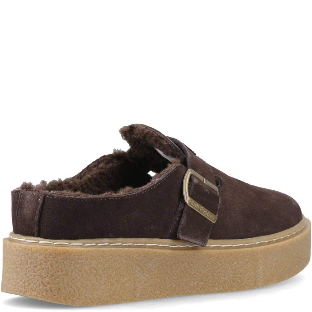 Hush Puppies Blanche Fur Mules - Image 2