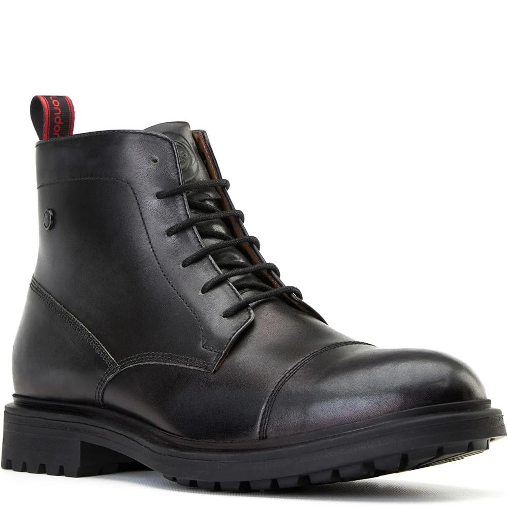 Base London Boulton Toe Cap Boots