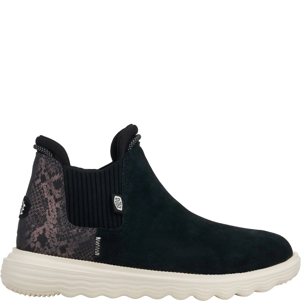 HEYDUDE Branson Suede Novelty Ankle Boots - Image 6