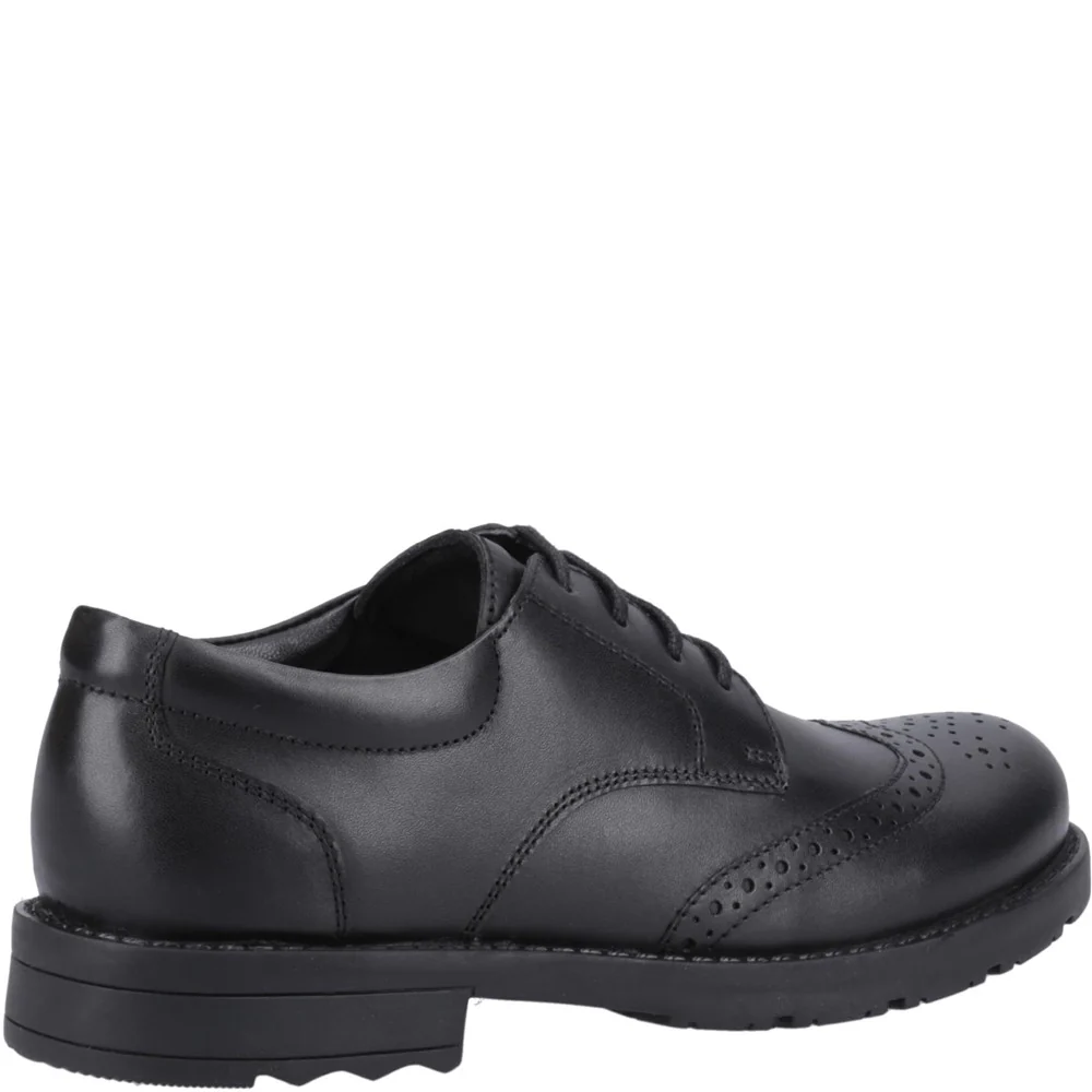 Hush Puppies Brian XL Senior School Shoes - Image 2