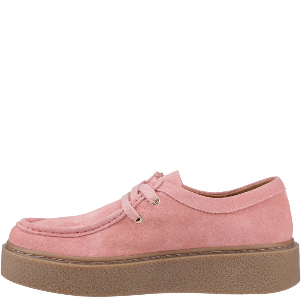 Hush Puppies Bridie Suede Mocc Toe - Image 4