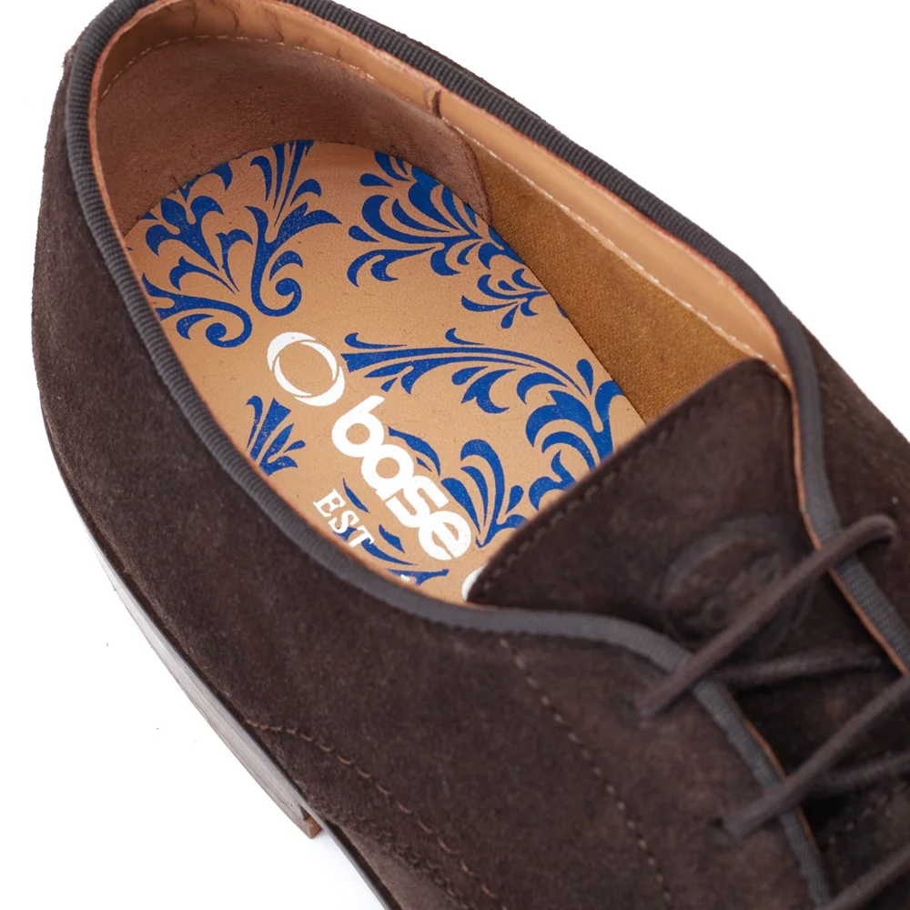 Base London Bronte Suede Derby Shoes - Image 7