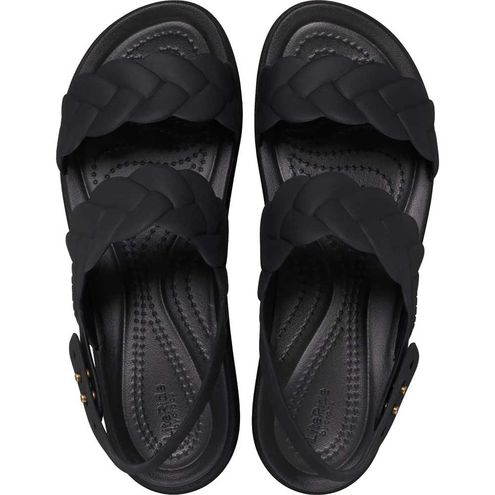 Crocs Brooklyn Woven Low Wedge - Image 4