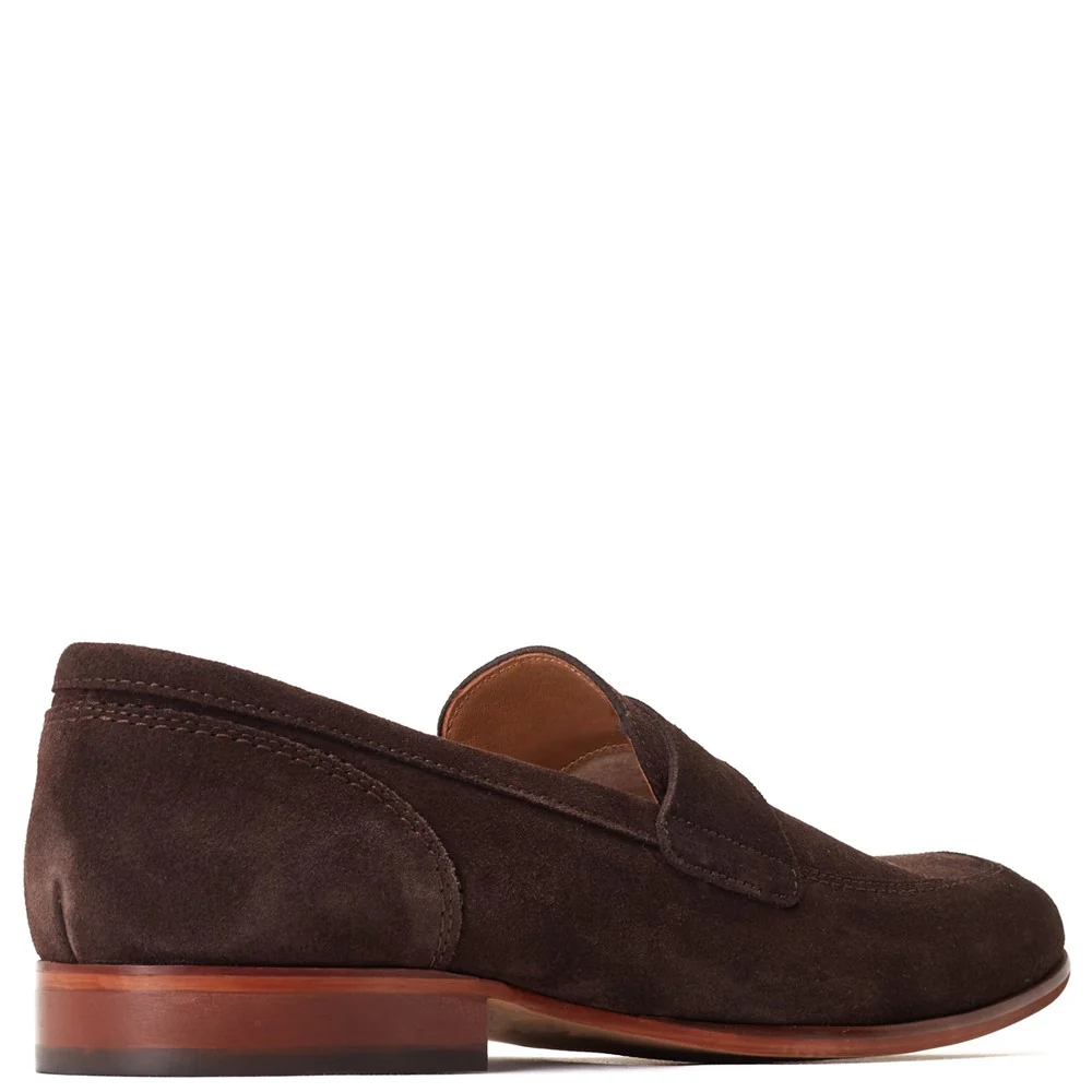 Base London Bruno Suede Penny Loafers - Image 2