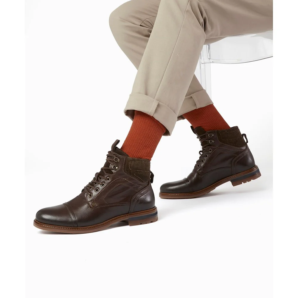 Dune Candor Toe Cap Worker Boots - Image 3