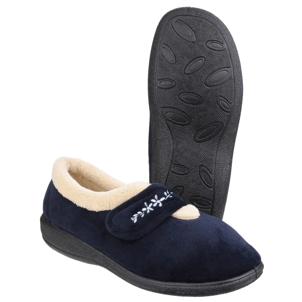 Fleet & Foster Capa Touch Fastening Memory Foam Slipper - Image 3