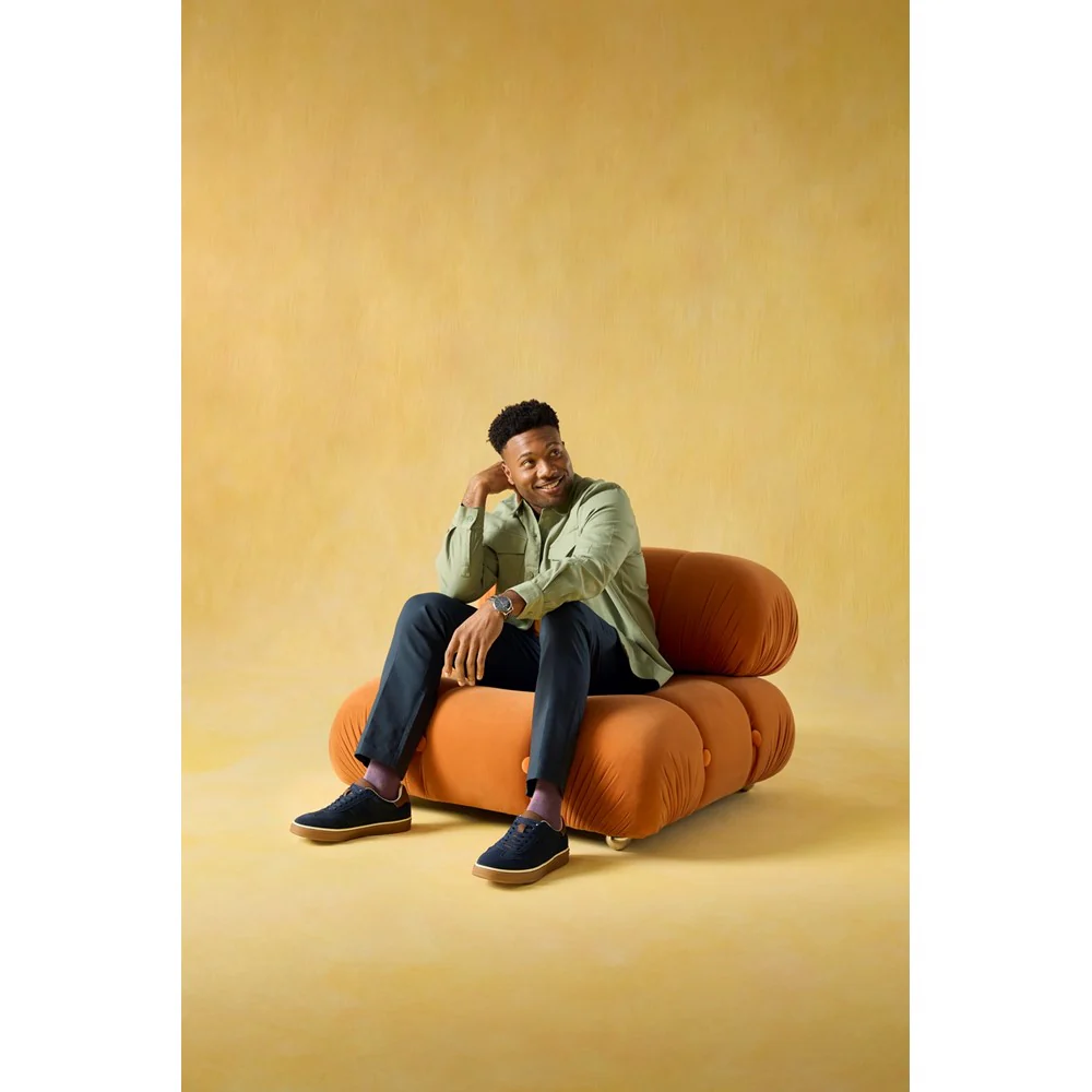 Hush Puppies Carlos Suede Trainers - Image 6
