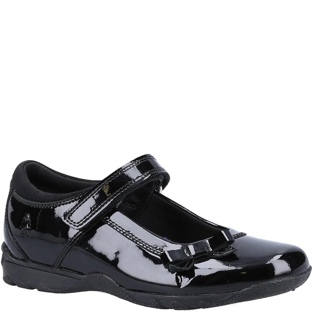 Hush Puppies Carrie Senior Patent School Shoes