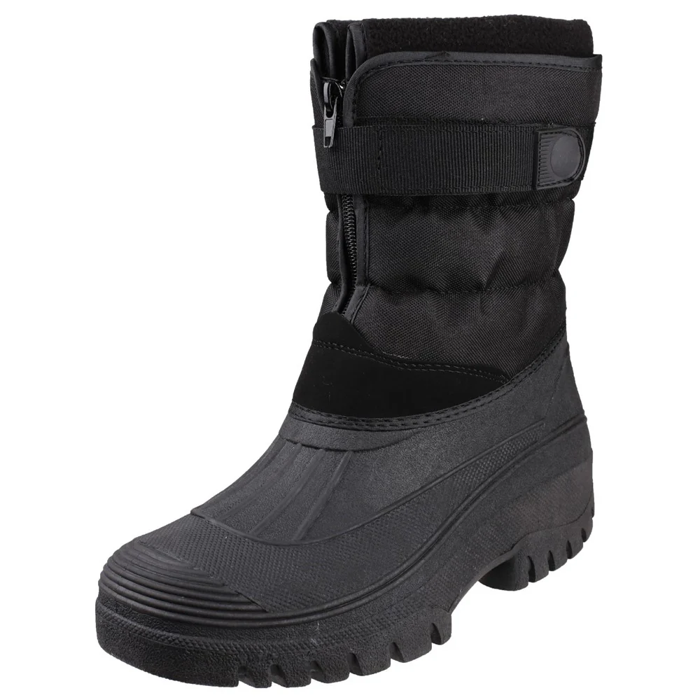 Cotswold Chase Touch Fastening and Zip up Winter Boot - Image 6