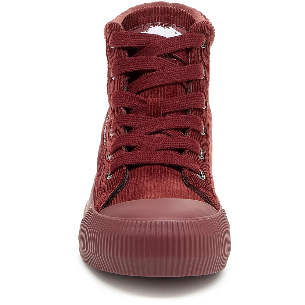 Rocket Dog Cheery Corduroy High-top Trainers - Image 7