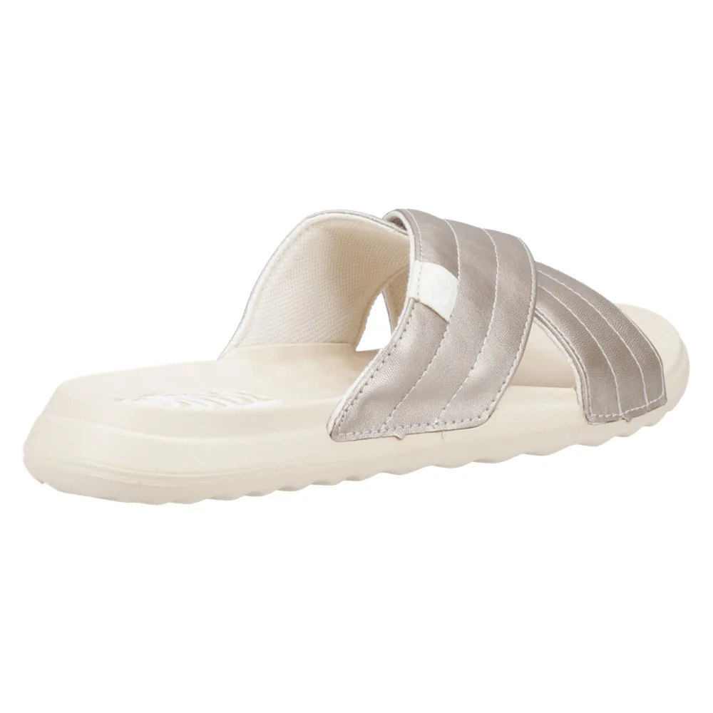 HEYDUDE Christi Slide Distressed Sandal - Image 9