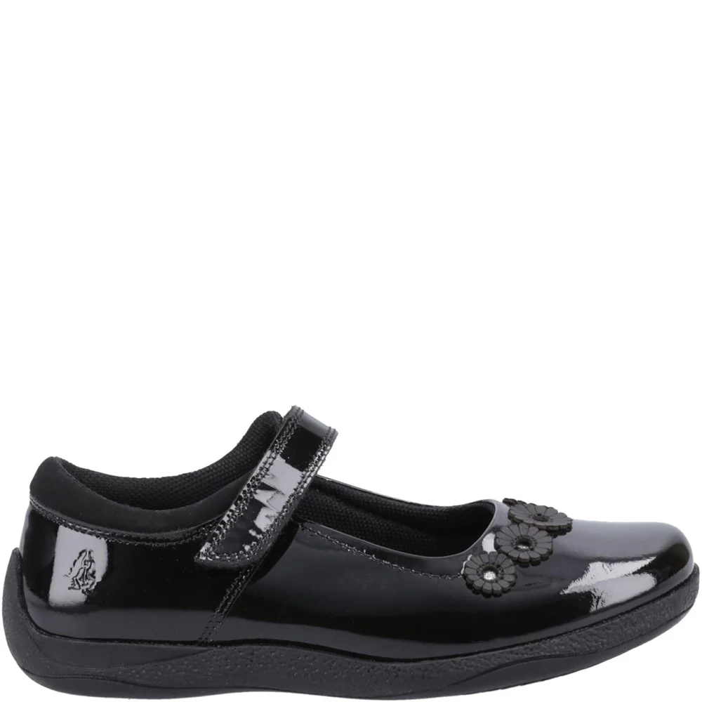 Hush Puppies Christina Patent Senior School Shoes - Image 5