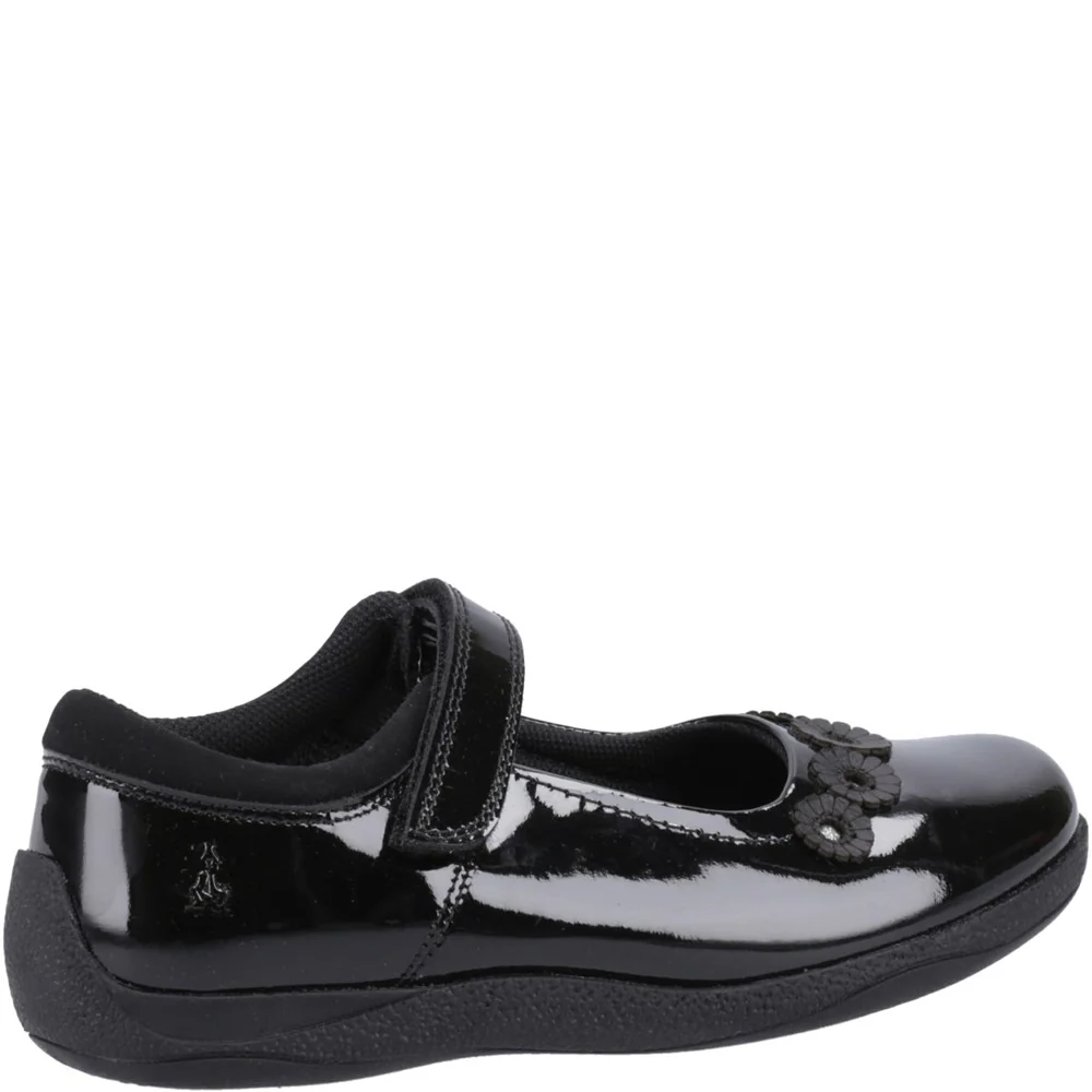 Hush Puppies Christina XL Patent Senior School Shoes - Image 2