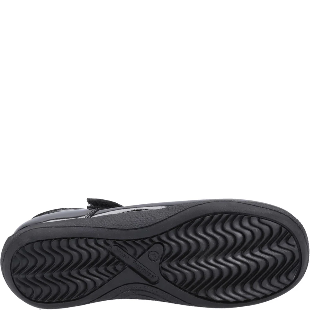 Hush Puppies Christina XL Patent Senior School Shoes - Image 3