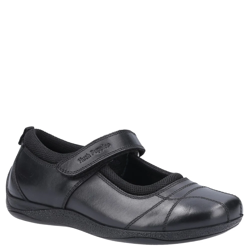 Hush Puppies Clara XL Senior School Shoes