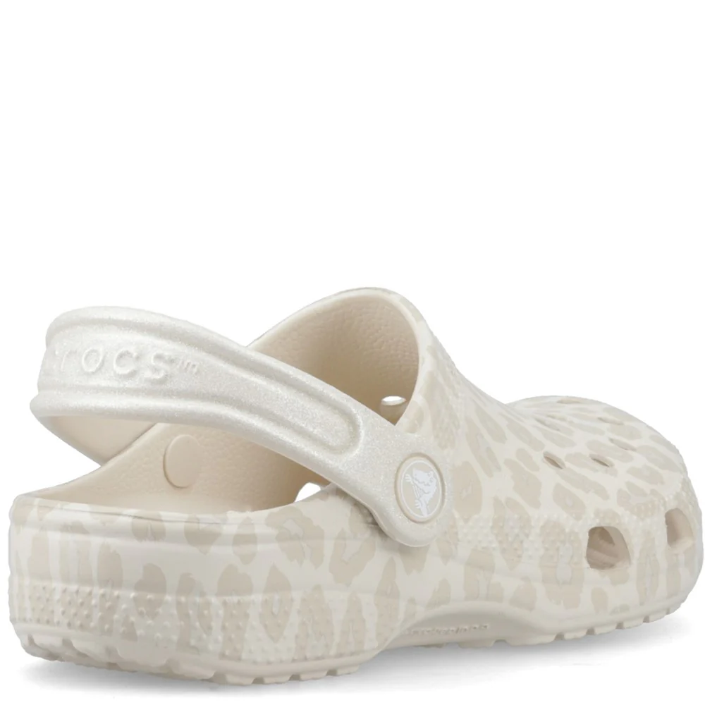 Crocs Kids Classic Animal Glitter Clogs - Image 2