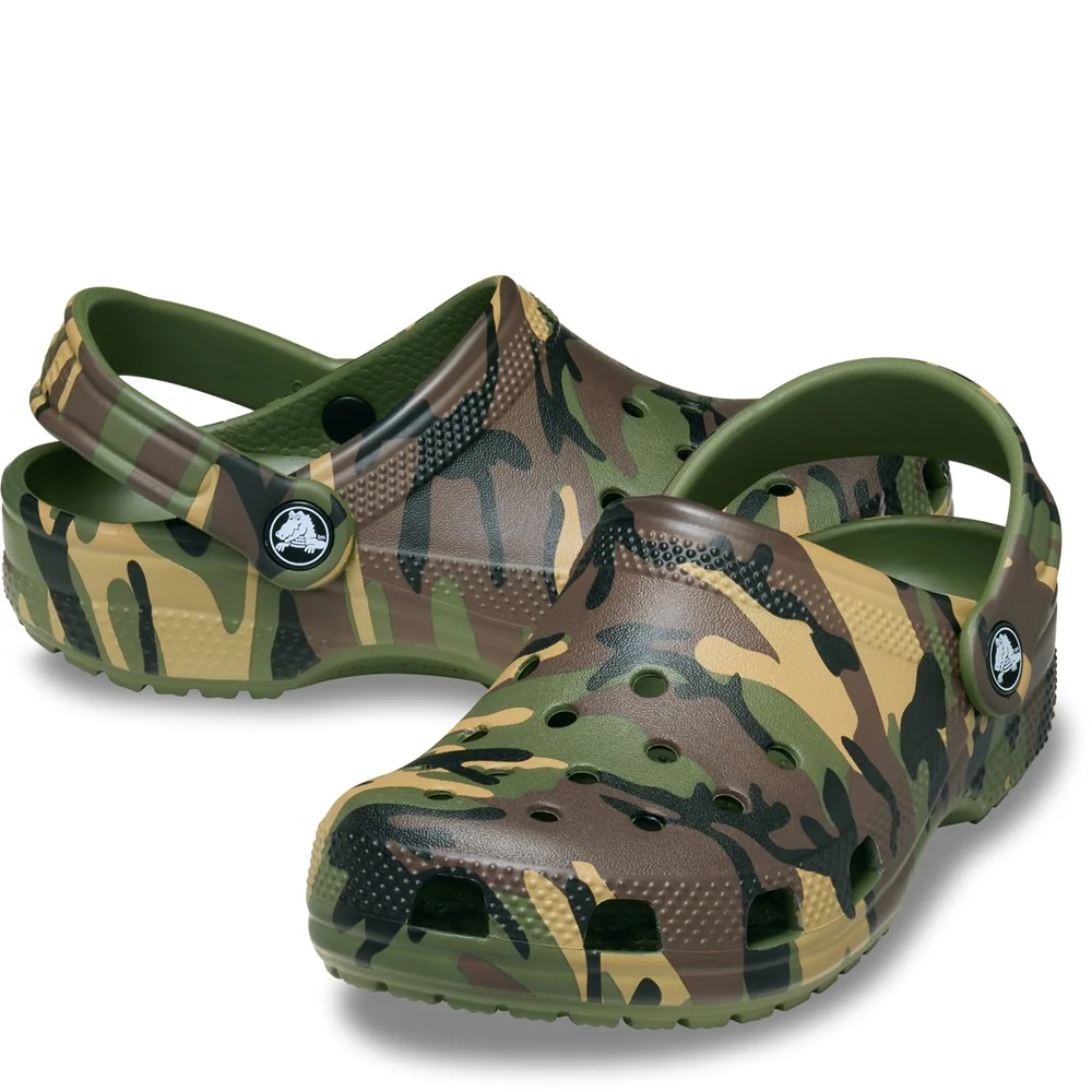 Crocs Kids Classic Camouflage Clog - Image 3