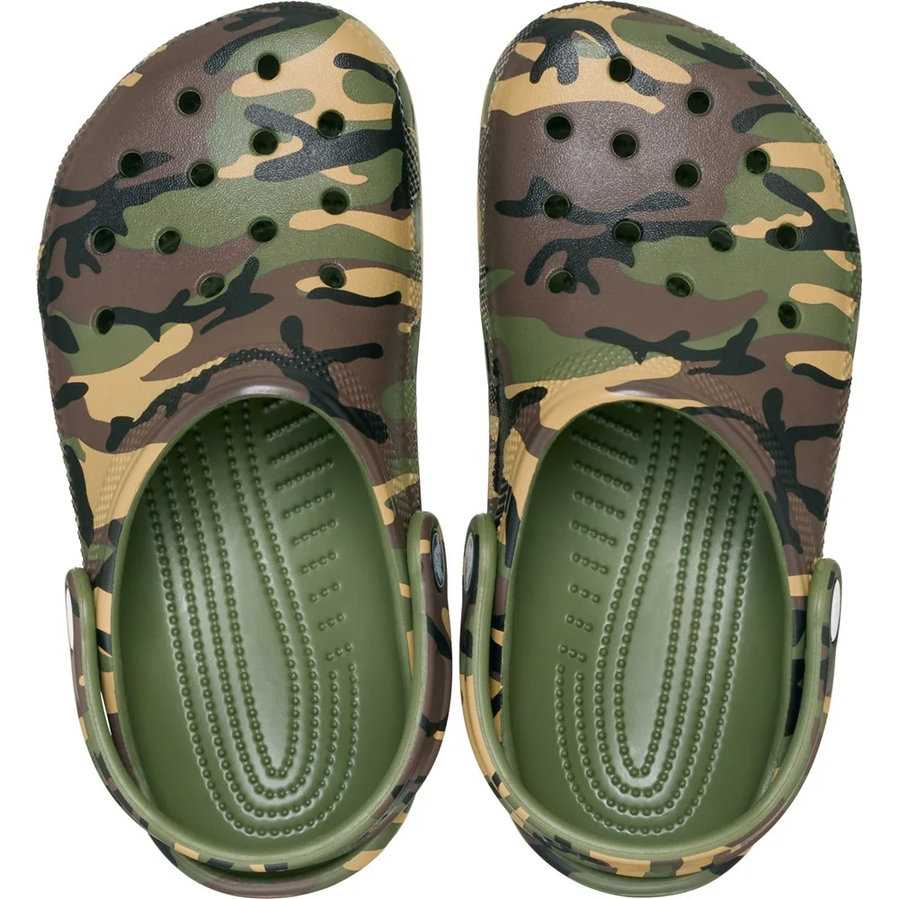Crocs Kids Classic Camouflage Clog - Image 5