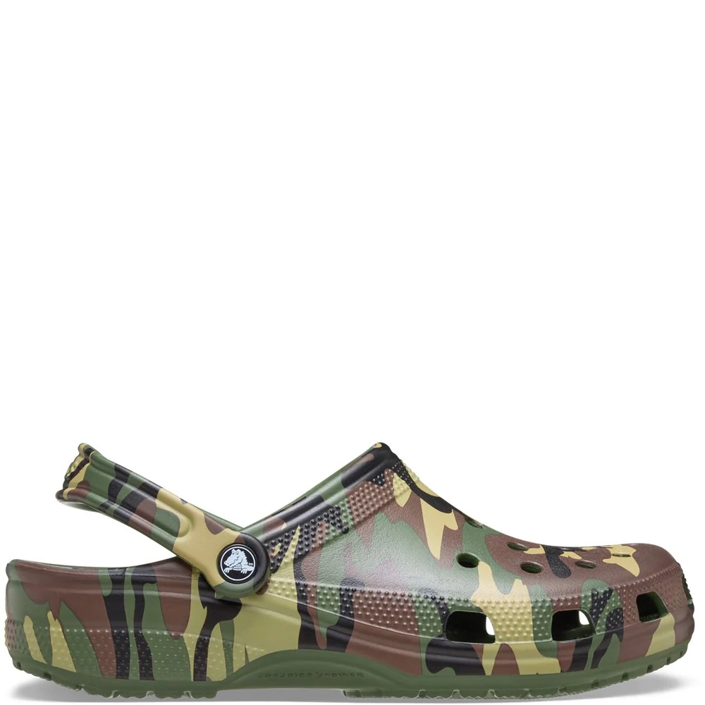 Crocs Unisex Classic Camouflage Clogs - Image 7