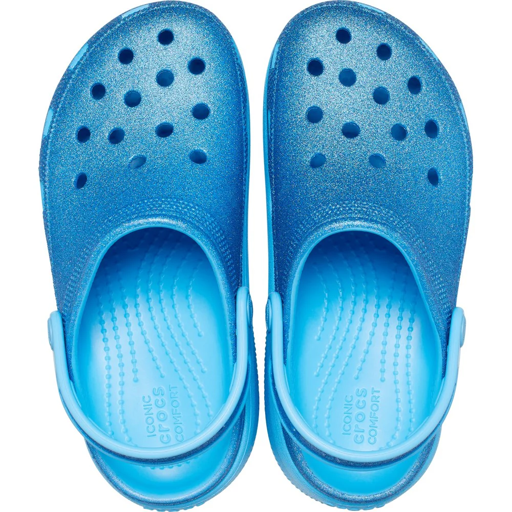 Crocs Kids Classic Glitter Cutie Clog - Image 5